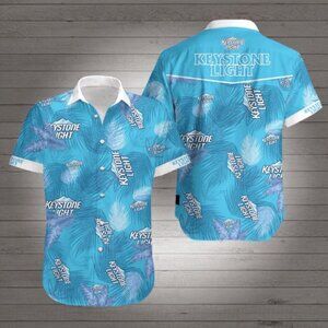 Keystone Light Hawaiian Shirt